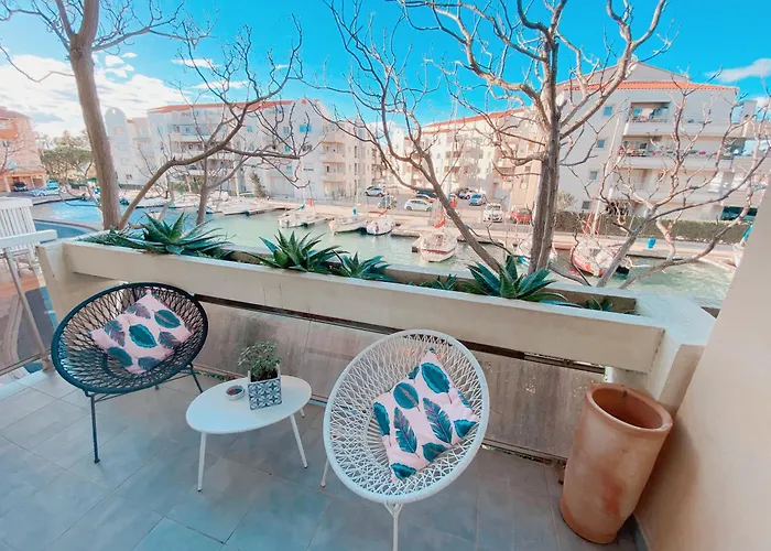 Superbe T2 Au Calme Avec Balcon Sur La Marina - 10 Lägenhet *
